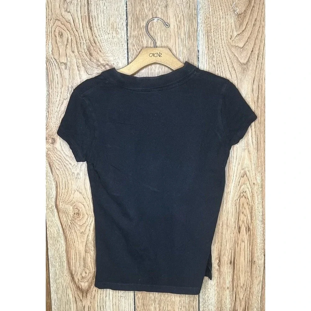 Old Navy Girls Uniform Black‎ School Collared Short Sleeve Shirt  Size XL 14